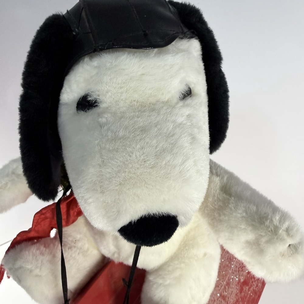 1993 Santa's Best Snoopy Woodstock Christmas Animated Doghouse Peanuts-Untested - Picture 15 of 16